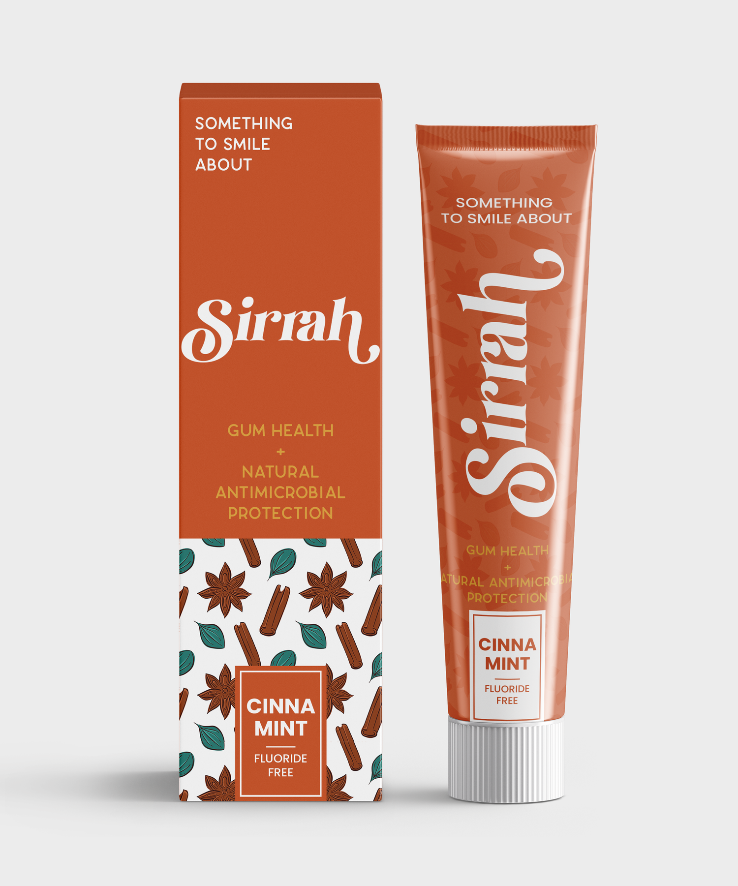 Cinnamon Fluoride-Free Toothpaste - Double Pack | Sirrah® — Sirrah